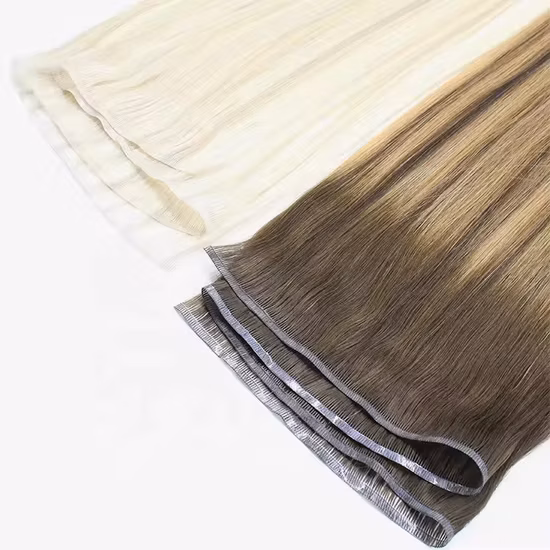 2022 Nuova trama di capelli umani naturali europei non trasformati Genius Weft Extension