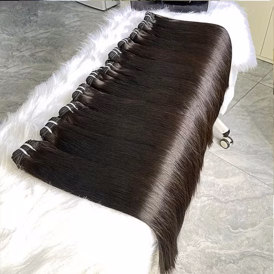 Miglior tessuto di capelli umani di visone di trama di visone cinese malese indiano peruviano indiano brasiliano non trasformato al 100% di Remy grezzo non trasformato